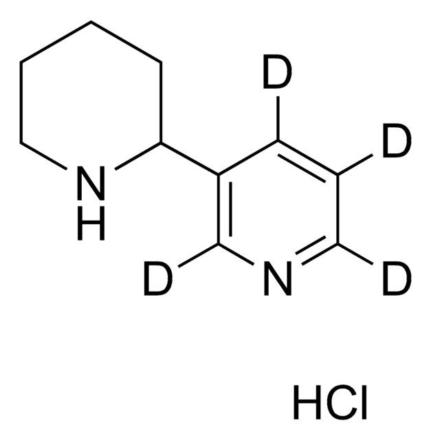 Anabasine-d4 hydrochloride solution 100&#160;&#956;g/mL in methanol (as free base), ampule of 1&#160;mL, certified reference material, Cerilliant&#174;