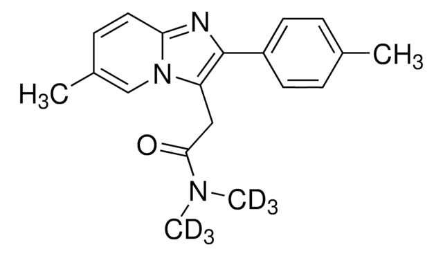 Zolpidem-D6 solution 100&#160;&#956;g/mL in methanol, ampule of 1&#160;mL, certified reference material, Cerilliant&#174;