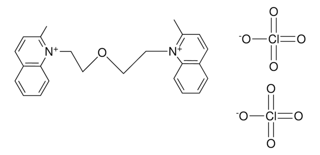 1,1'-(OXYDIETHYLENE)BIS(2-METHYLQUINOLINIUM PERCHLORATE) AldrichCPR