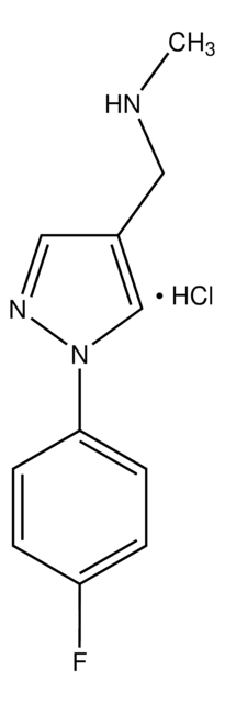 1-[1-(4-Fluorophenyl)-1H-pyrazol-4-yl]-N-methylmethanamine hydrochloride AldrichCPR