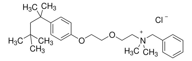 Benzethonium chloride &#8805;97% (titration), &#8805;98% (HPLC)