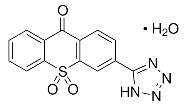 3-(1H-TETRAZOL-5-YL)-9H-THIOXANTHEN-9-ONE 10,10-DIOXIDE MONOHYDRATE AldrichCPR