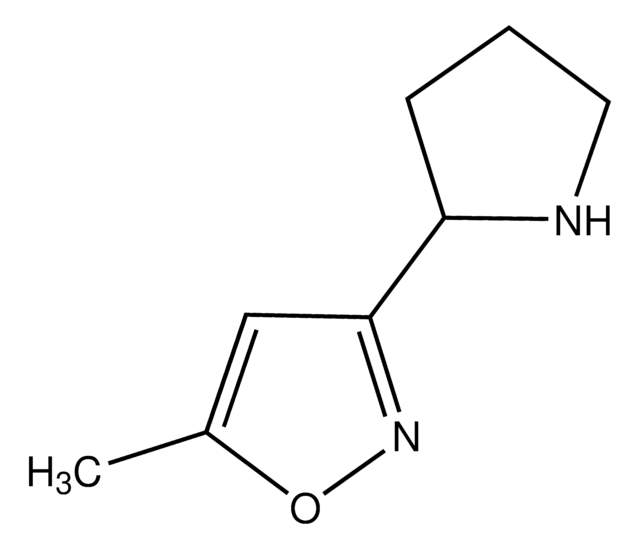 5-Methyl-3-(2-pyrrolidinyl)isoxazole AldrichCPR