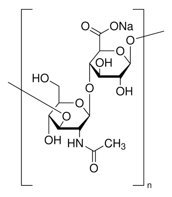 Hyaluronic acid sodium salt from Streptococcus equi mol wt 50,000-70,000