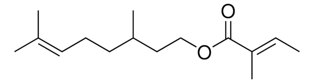 Citronellyl tiglate &#8805;95%, stabilized, FG