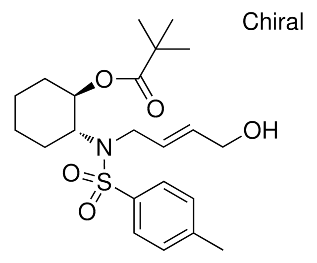 (1R,2R)-2-{[(2E)-4-HYDROXY-2-BUTENYL][(4-METHYLPHENYL)SULFONYL]AMINO}CYCLOHEXYL PIVALATE AldrichCPR