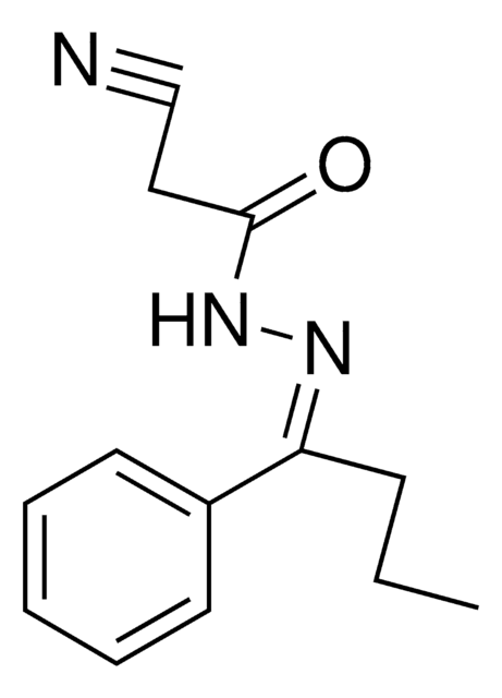 2-CYANOACETIC (ALPHA-PROPYLBENZYLIDENE)HYDRAZIDE AldrichCPR