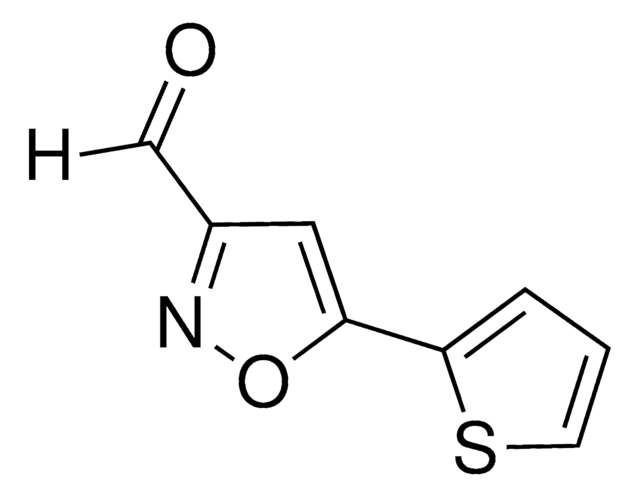 5-(2-thienyl)-3-isoxazolecarbaldehyde AldrichCPR