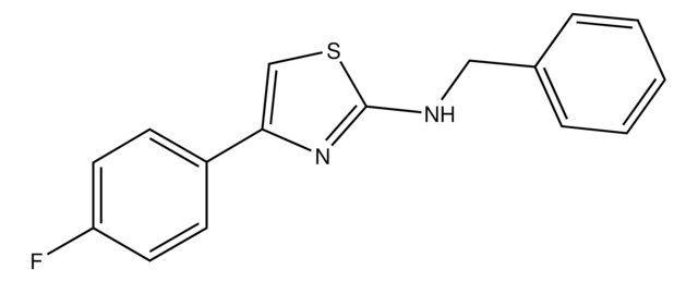 Benzyl-[4-(4-fluorophenyl)-2-thiazolyl]amine