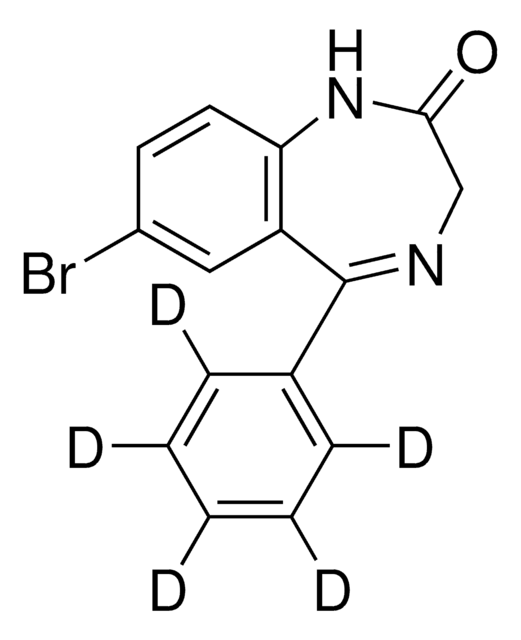 Phenazepam-D4 solution 100&#160;&#956;g/mL in acetonitrile, ampule of 1&#160;mL, certified reference material, Cerilliant&#174;