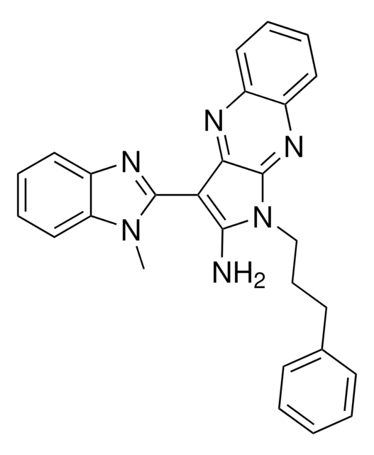 3-(1-METHYL-1H-BENZIMIDAZOL-2-YL)-1-(3-PHENYLPROPYL)-1H-PYRROLO[2,3-B]QUINOXALIN-2-AMINE AldrichCPR