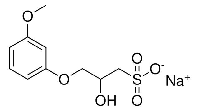 SODIUM 2-HYDROXY-3-(3-METHOXY-PHENOXY)-PROPANE-1-SULFONATE AldrichCPR