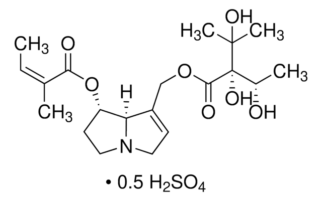 Heliosupine sulfate phyproof&#174; Reference Substance