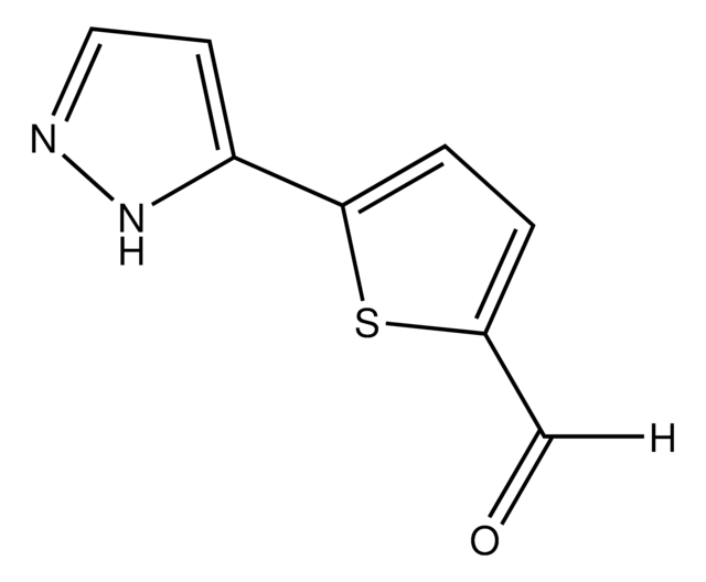 5-(1H-Pyrazol-5-yl)thiophene-2-carbaldehyde AldrichCPR