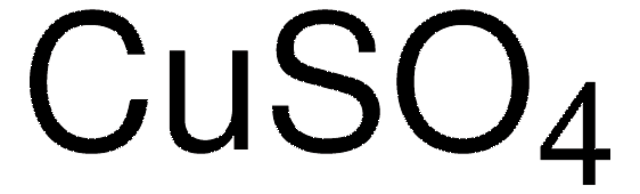 Copper(II) sulfate puriss., meets analytical specification of Ph. Eur., BP, USP, anhydrous, 99-100.5% (based on anhydrous substance)