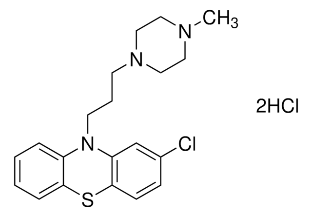 Prochlorperazine dihydrochloride solution 1&#160;mg/mL (Methanol with 1% 1 M HCl), certified reference material, ampule of 1&#160;mL, Cerilliant&#174;