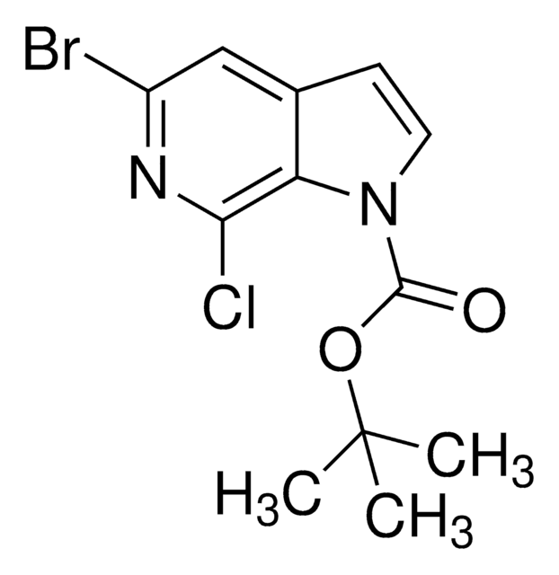 tert-Butyl 5-bromo-7-chloro-1H-pyrrolo[2,3-c]pyridine-1-carboxylate AldrichCPR