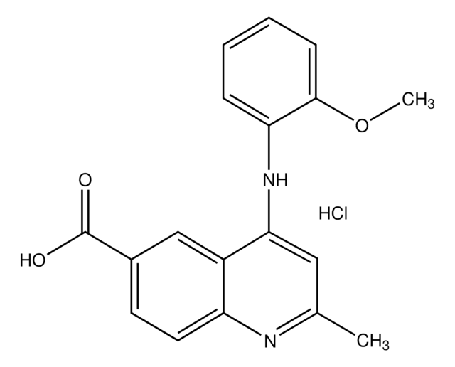 4-(2-Methoxyphenylamino)-2-methylquinoline-6-carboxylic acid hydrochloride