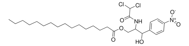 2-[(DICHLOROACETYL)AMINO]-3-HYDROXY-3-(4-NITROPHENYL)PROPYL PALMITATE AldrichCPR