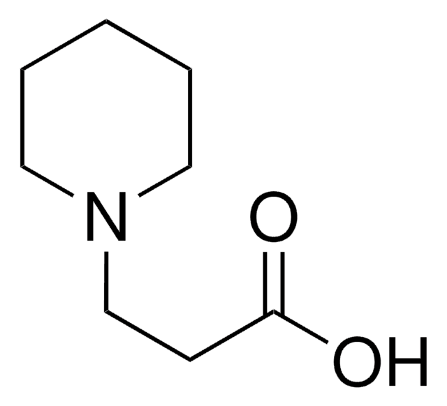 1-Piperidinepropionic acid 96%