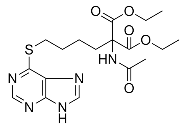 DIETHYL 2-(ACETYLAMINO)-2-(4-(9H-PURIN-6-YLTHIO)BUTYL)MALONATE AldrichCPR