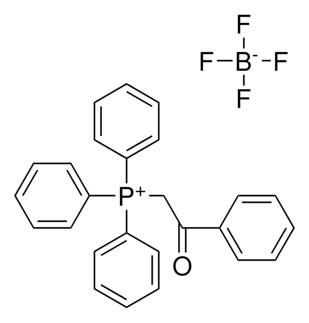 (2-OXO-2-PHENYL-ETHYL)-TRIPHENYL-PHOSPHONIUM, TETRAFLUORO BORATE AldrichCPR