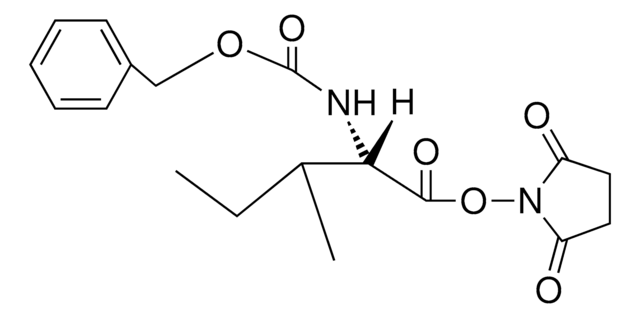 CARBOBENZYLOXY-L-ISOLEUCINE N-HYDROXYSUCCINIMIDE ESTER AldrichCPR