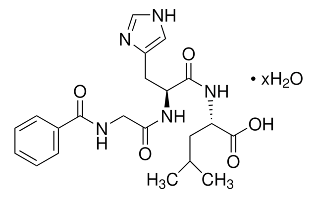 N-Hippuryl-His-Leu hydrate powder, &#8805;98% (HPLC)