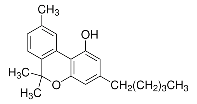 Cannabinol solution 1.0&#160;mg/mL in methanol, ampule of 1&#160;mL, certified reference material, Cerilliant&#174;