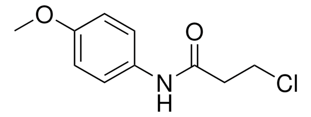 3-CHLORO-N-(4-METHOXYPHENYL)PROPANAMIDE AldrichCPR