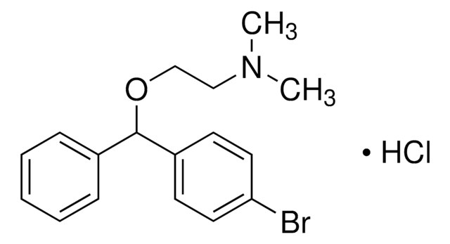 2-[(RS)-(4-Bromophenyl)phenylmethoxy]-N,N-dimethylethanamine hydrochloride pharmaceutical impurity standard