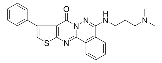 5-{[3-(DIMETHYLAMINO)PROPYL]AMINO}-9-PHENYL-8H-THIENO[2',3':4,5]PYRIMIDO[2,1-A]PHTHALAZIN-8-ONE AldrichCPR