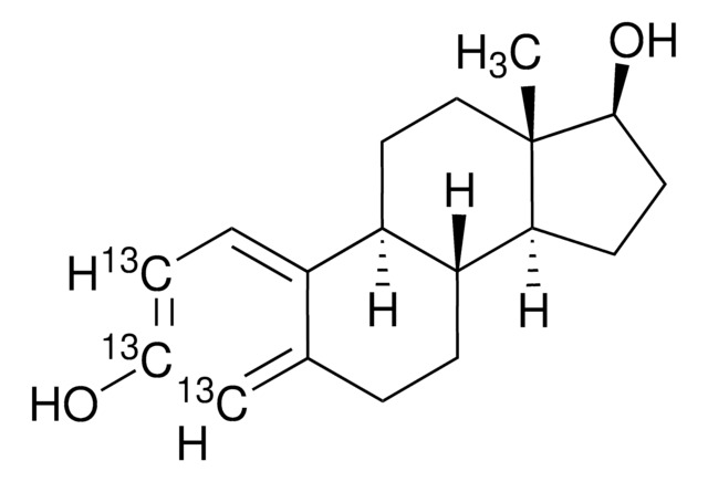 17&#946;-Estradiol-2,3,4-13C3 solution 10&#160;&#956;g/mL in acetonitrile, certified reference material, ampule of 1&#160;mL, Cerilliant&#174;