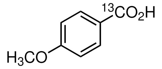 4-Methoxybenzoic acid-&#945;-13C 99 atom % 13C