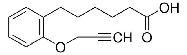 6-(2-Propargyloxyphenyl)hexanoic acid &#8805;98%, solid