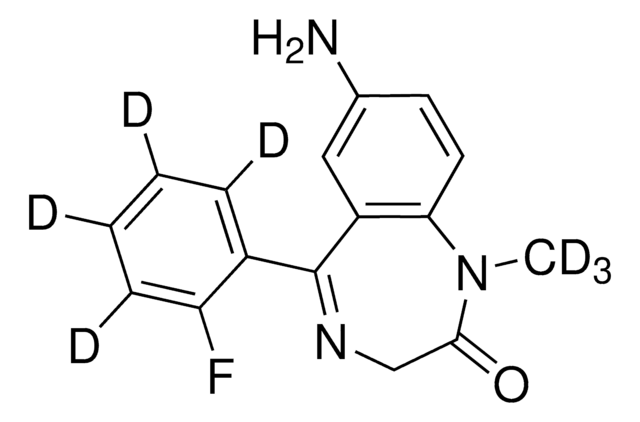 7-Aminoflunitrazepam-d7 solution 100&#160;&#956;g/mL in acetonitrile, ampule of 1&#160;mL, certified reference material, Cerilliant&#174;