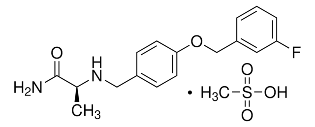 Safinamide mesylate salt &#8805;98% (HPLC)