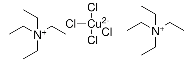 TETRAETHYLAMMONIUM TETRACHLORO-CUPRATE(II) AldrichCPR