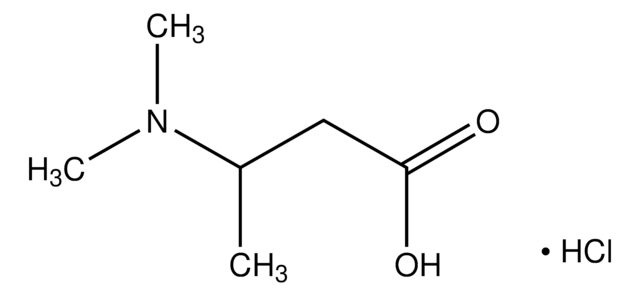 3-(Dimethylamino)butanoic acid hydrochloride AldrichCPR