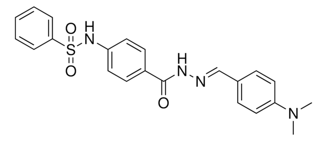 N-(4-((2-(4-(DIMETHYLAMINO)BENZYLIDENE)HYDRAZINO)CARBONYL)PH)BENZENESULFONAMIDE AldrichCPR