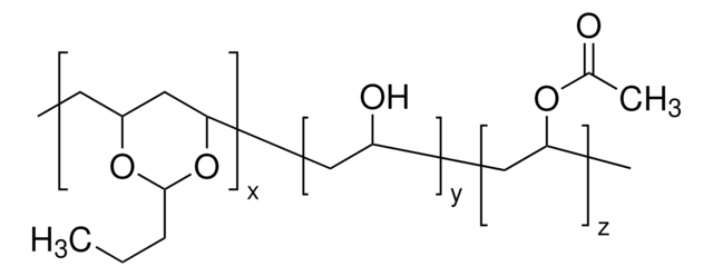 Poly(vinyl butyral-co-vinyl alcohol-co-vinyl acetate) average Mw 90,000-120,000, powder