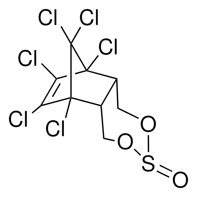 &#945;-Endosulfan certified reference material, TraceCERT&#174;, Manufactured by: Sigma-Aldrich Production GmbH, Switzerland