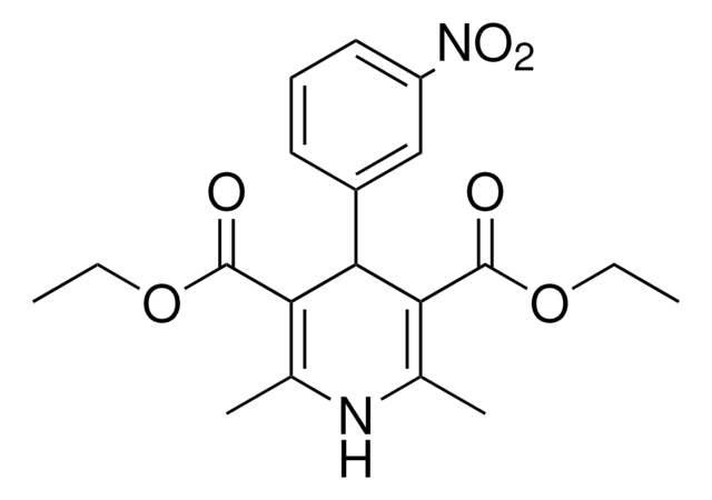 DIETHYL 2,6-DIMETHYL-4-(3-NITROPHENYL)-1,4-DIHYDRO-3,5-PYRIDINEDICARBOXYLATE AldrichCPR