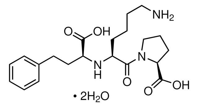 Lisinopril for peak identification European Pharmacopoeia (EP) Reference Standard