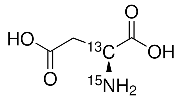 L-Aspartic acid-2-13C,15N 98 atom % 15N, 99 atom % 13C