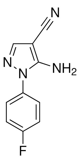 5-Amino-1-(4-fluorophenyl)-1H-pyrazole-4-carbonitrile AldrichCPR