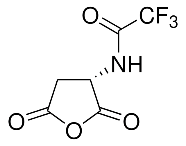 (S)-(&#8722;)-2-(Trifluoroacetamido)succinic anhydride 97%