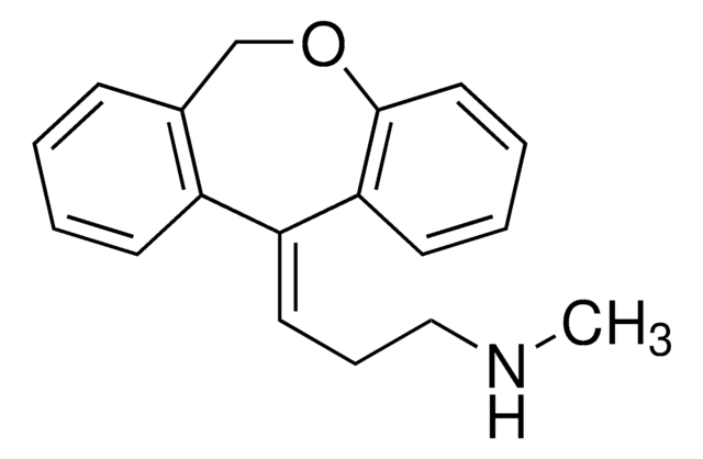 Desmethyldoxepin solution cis/trans, 1.0&#160;mg/mL in methanol, ampule of 1&#160;mL, certified reference material, Cerilliant&#174;