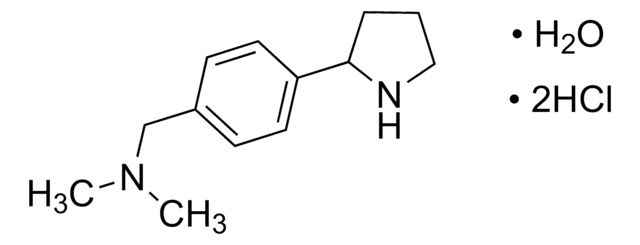 N,N-Dimethyl-1-(4-pyrrolidin-2-ylphenyl)methanamine dihydrochloride hydrate AldrichCPR