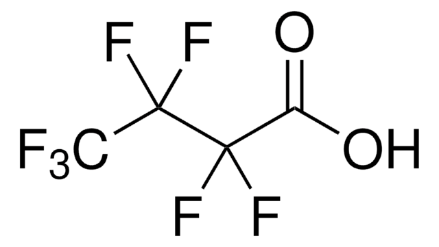 Perfluorobutanoic acid certified reference material, TraceCERT&#174;, Manufactured by: Sigma-Aldrich Production GmbH, Switzerland